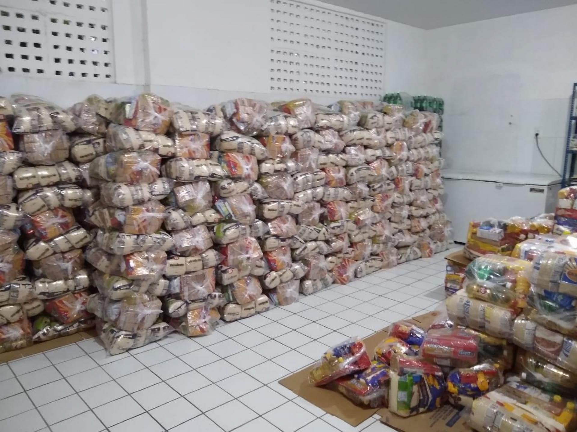 RNP+Ceará vai distribuir 950 cestas básicas em junho