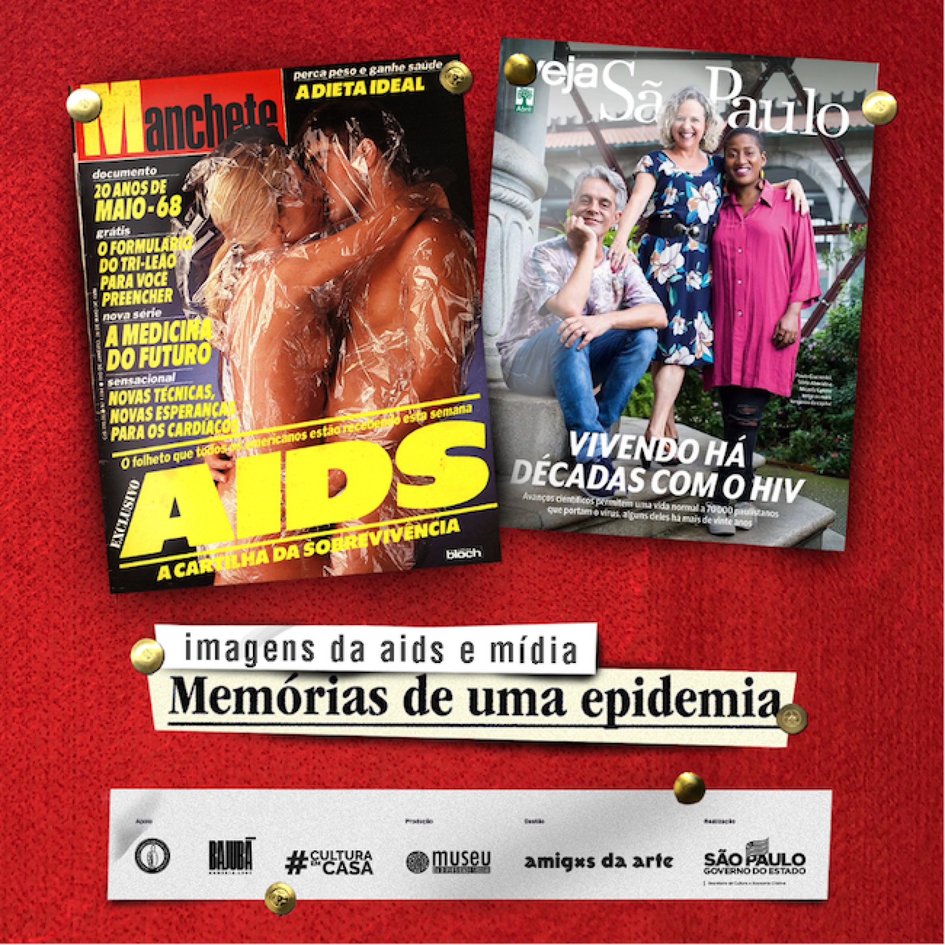 “Memórias de uma epidemia” relembra história da aids