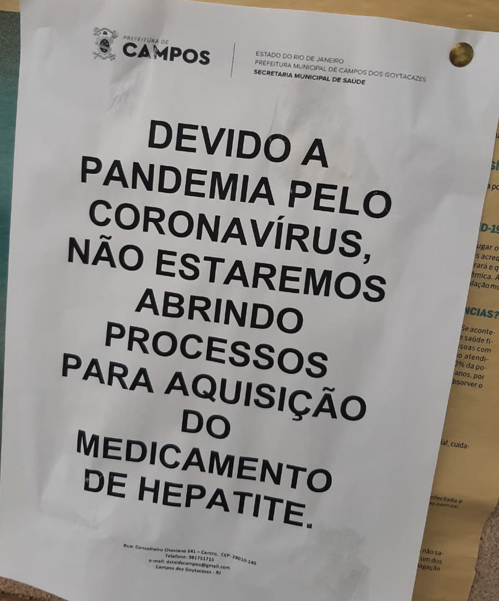 Ativistas denunciam fechamento de serviços de HIV/AIDS no Rio de Janeiro